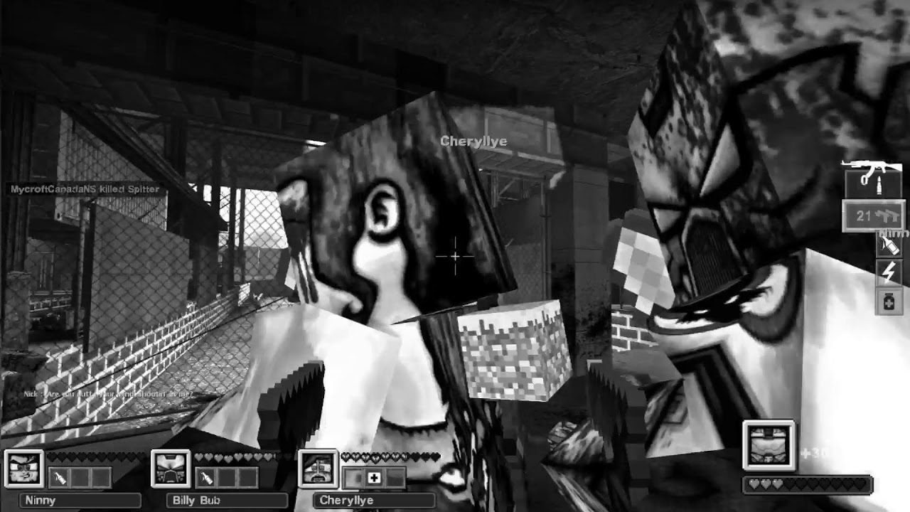 L4D2 (Minecraft) - Custom Addons Campaigns Playthrough Part 2