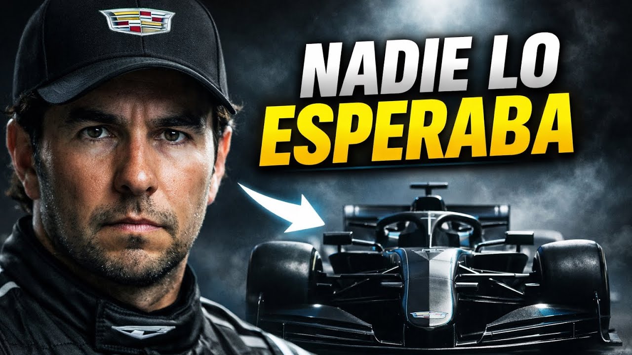 🚨	NADIE esperaba esto de CHECO PÉREZ y CADILLAC