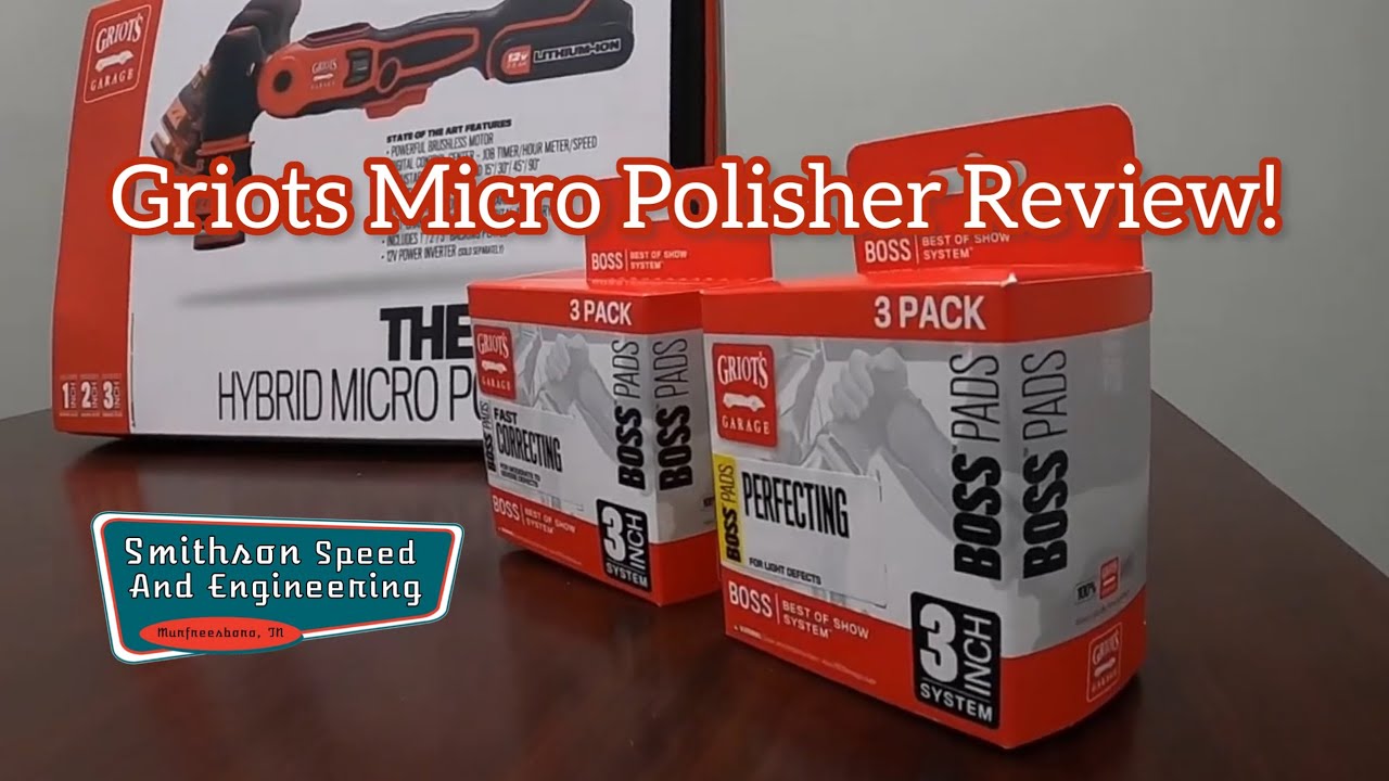 Griot's Garage BOSS Hybrid Micro Polisher Review!