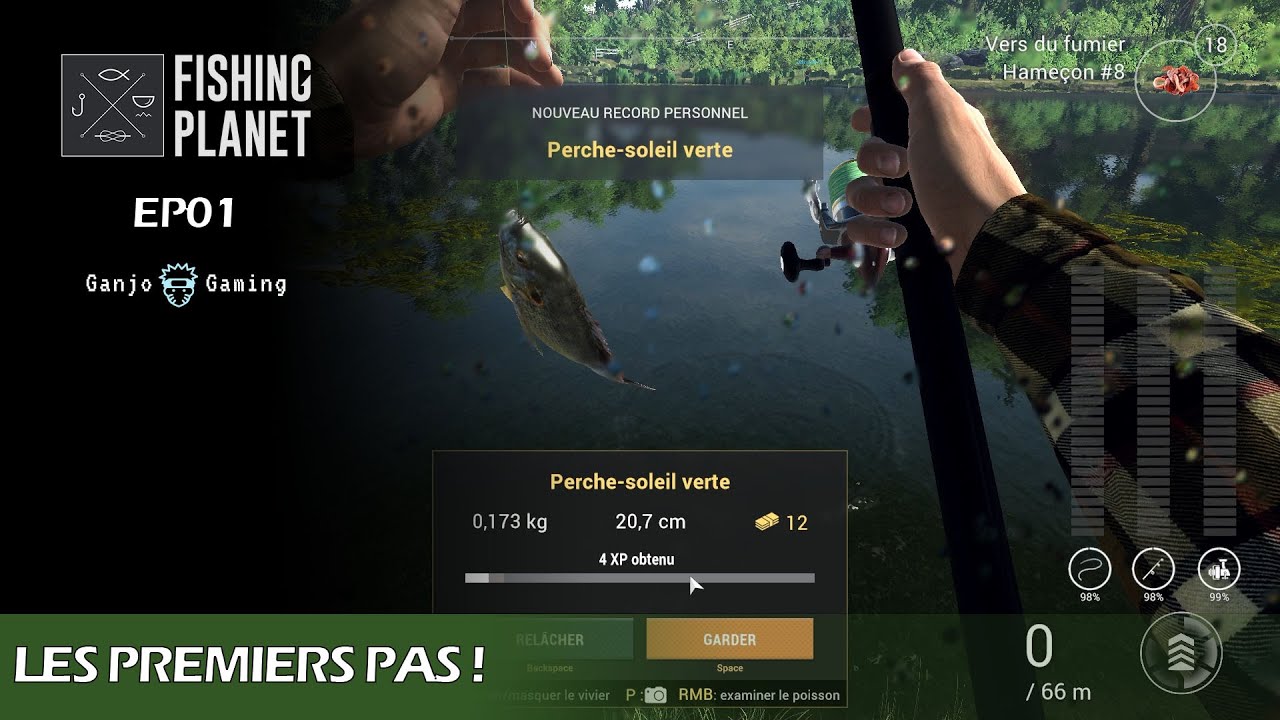 [F2P] lvl1-5 : Lac Lone Star premiers pas sur Fishing Planet!