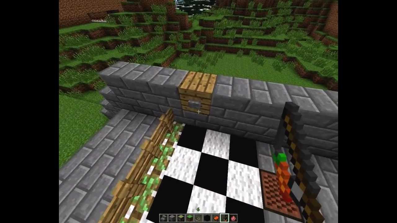 Minecraft pig race starter