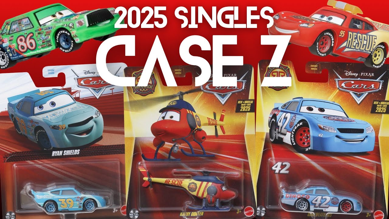 Mattel Disney•Pixar Cars 2025 Die-Cast Singles Case Z REVEALED