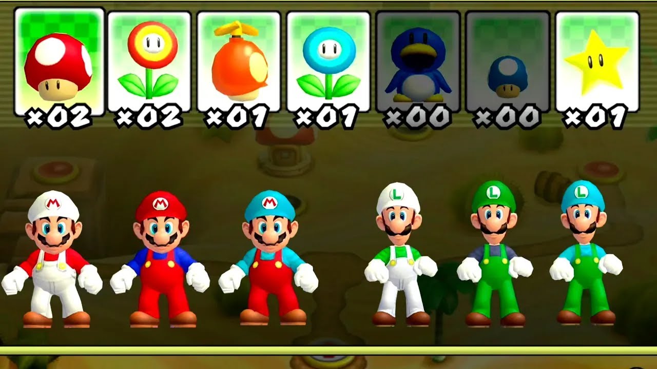New Super Mario Bros. Wii (Retro Remix) – 2 Player Full Game Walkthrough Co-Op