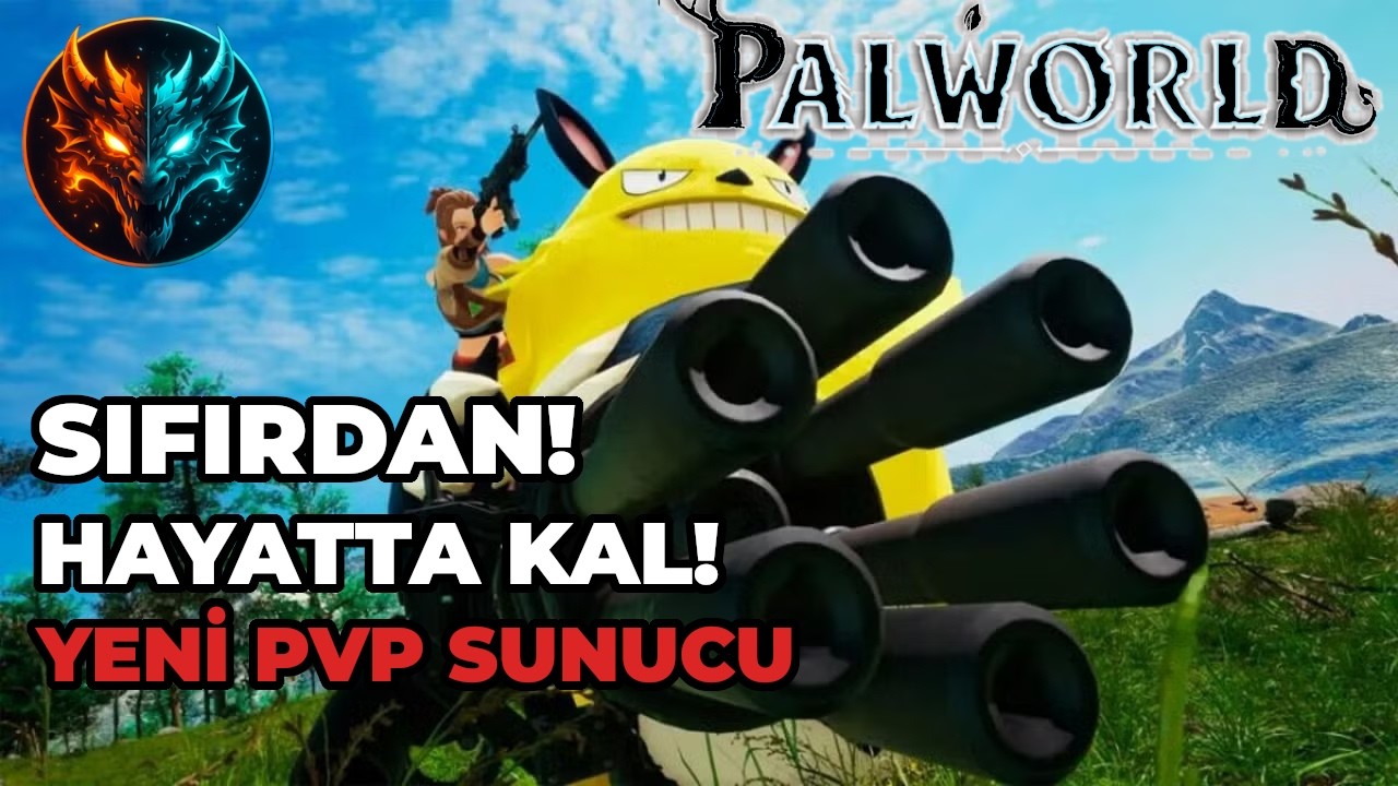 Özel PvP Sunucusuna Girdik! Baştan Başladık 🔥 | Palworld