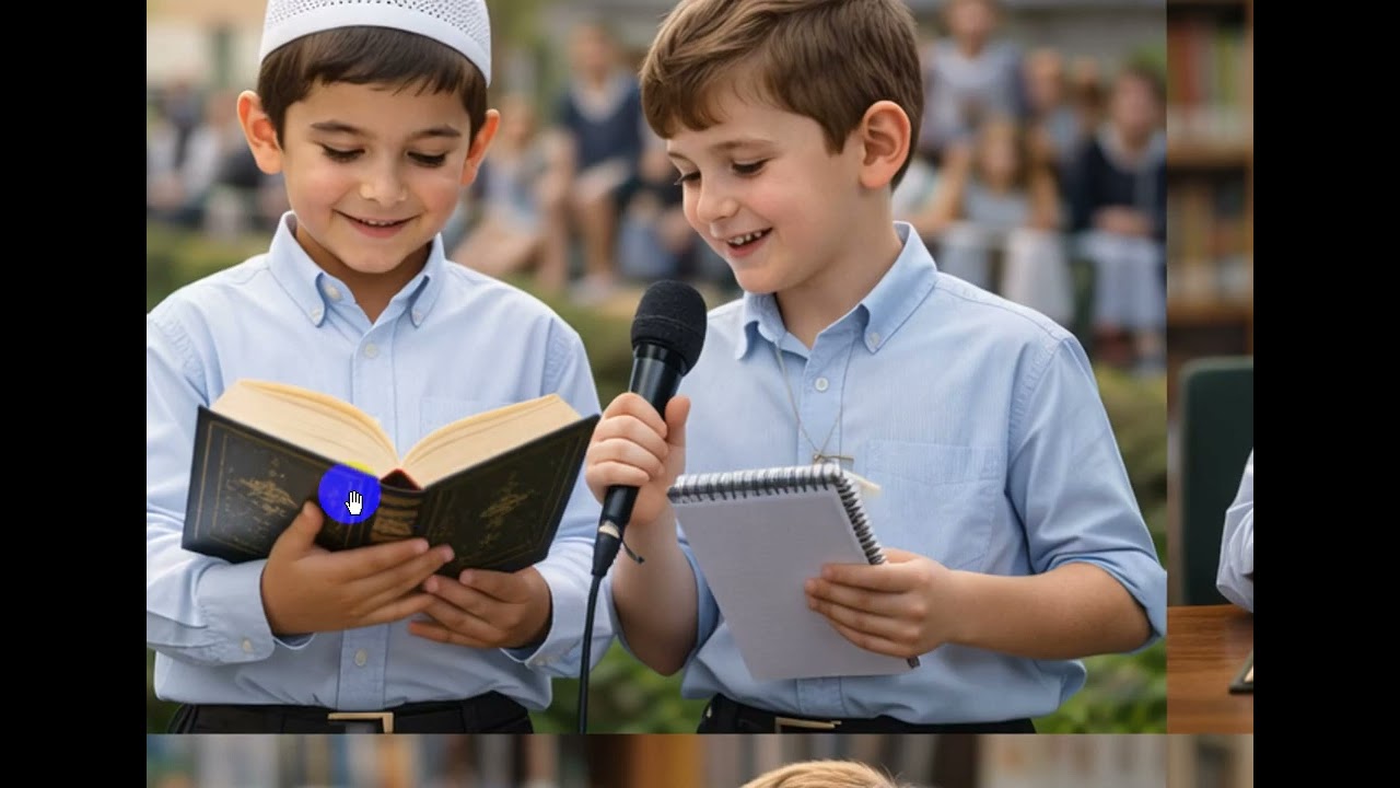 قصص للصغار والكبار / حسن الطفل الصغير الكبير / وصديقه مايكل والشيخ طه الزمبيل رحمه الله .