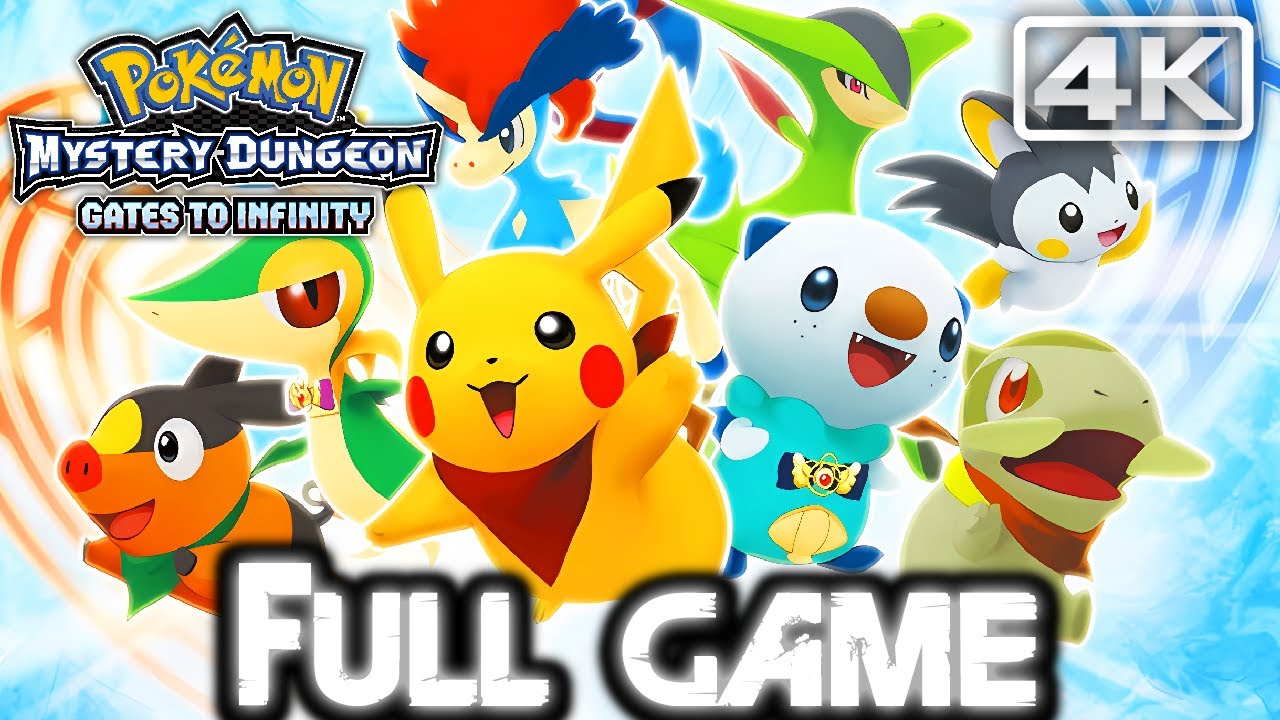 POKÉMON MYSTERY DUNGEON: GATES TO INFINITY Gameplay Walkthrough FULL GAME (Nintendo 3DS)