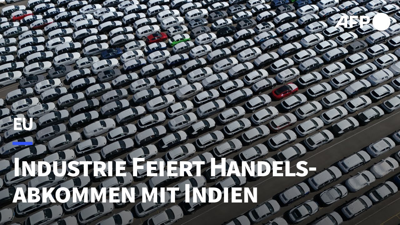 Industrie feiert Handelsabkommen mit Indien | AFP