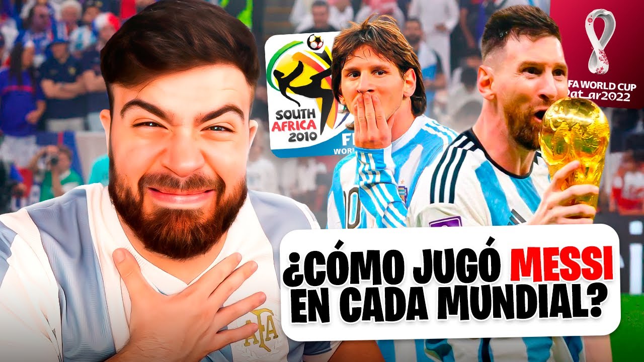 LA COBRA REACCIONA A TODOS LOS MUNDIALES DE MESSI: ¿JUGÓ BIEN EN TODOS?