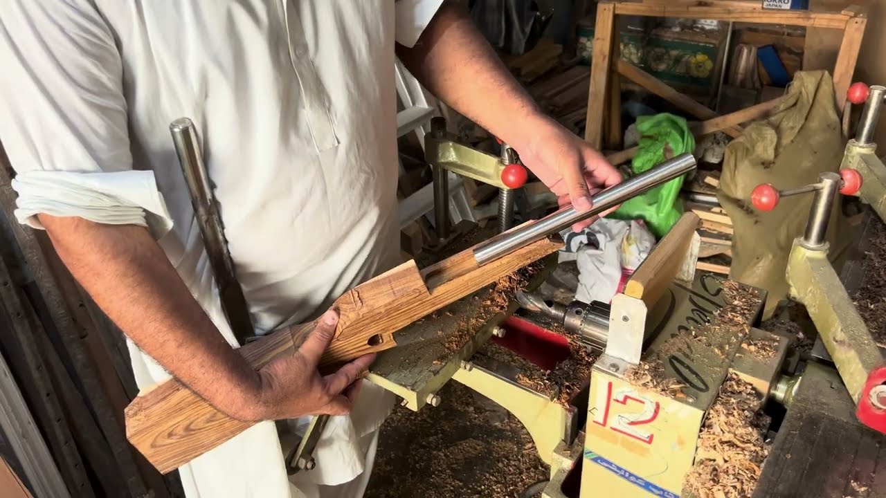 I Made a Realistic Wooden Shotgun Model | Handmade Decorative Replica