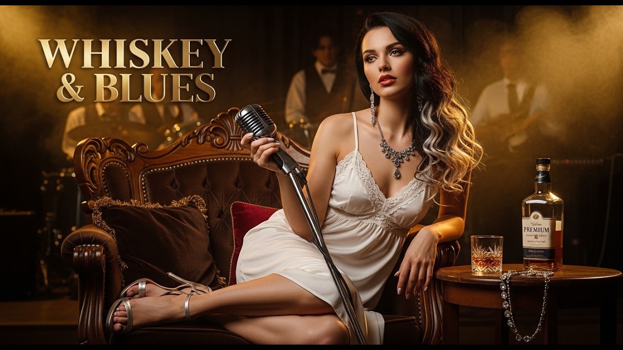 Deep Classic Whiskey Blues 🌙 Nostalgic Slow Blues Guitar for a Calm Timeless Night