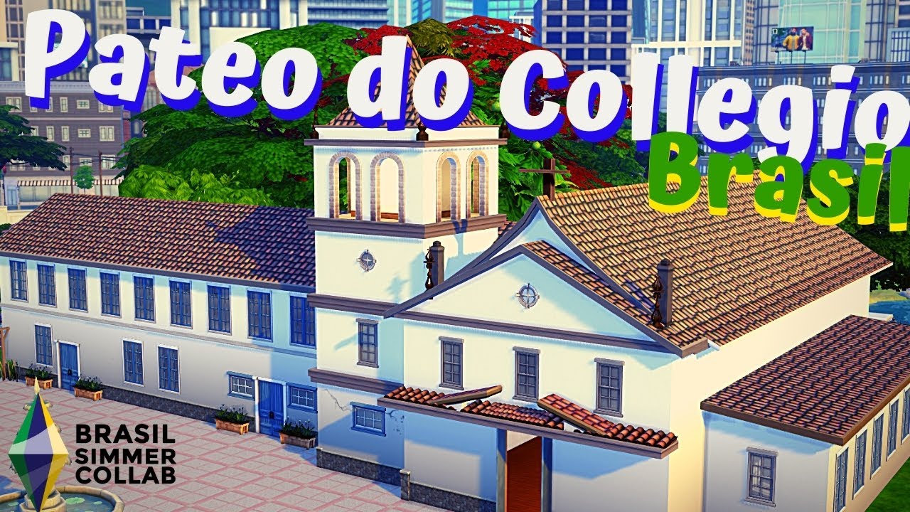 Col&eacute;gio de S&atilde;o Paulo - Brasil | The Sims 4 | SPEED BUILD