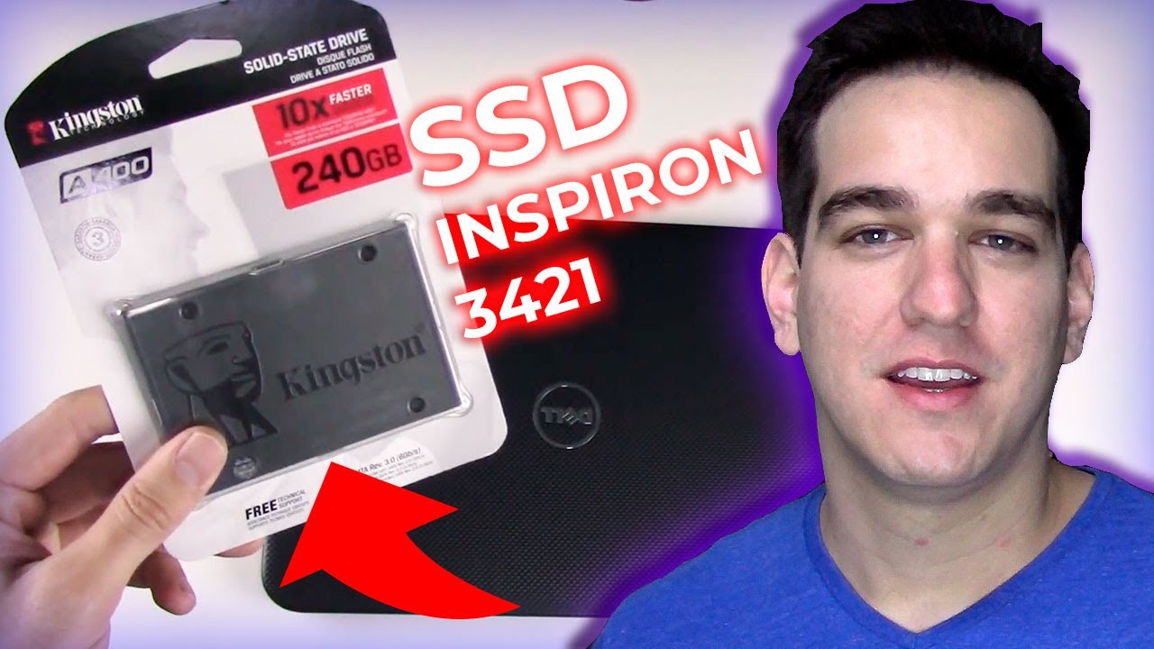 Como Instalar um SSD no Notebook 💻 Dell Inspiron 3421 e como remover o teclado 😉👍 Aprenda AGORA!