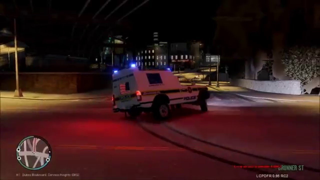 South African police patrol GTA IV