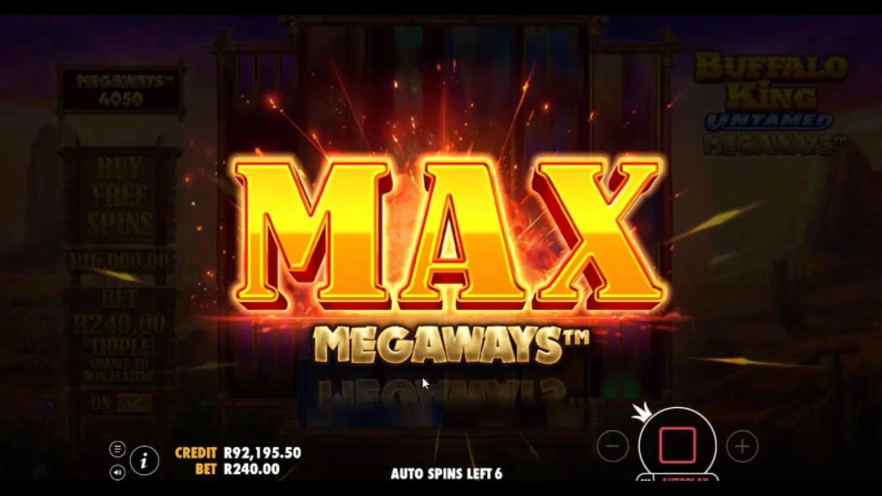 BUFFALO KING UNTAMED MEGAWAYS- MAX MEGAWAYS! QUICK PROFIT!