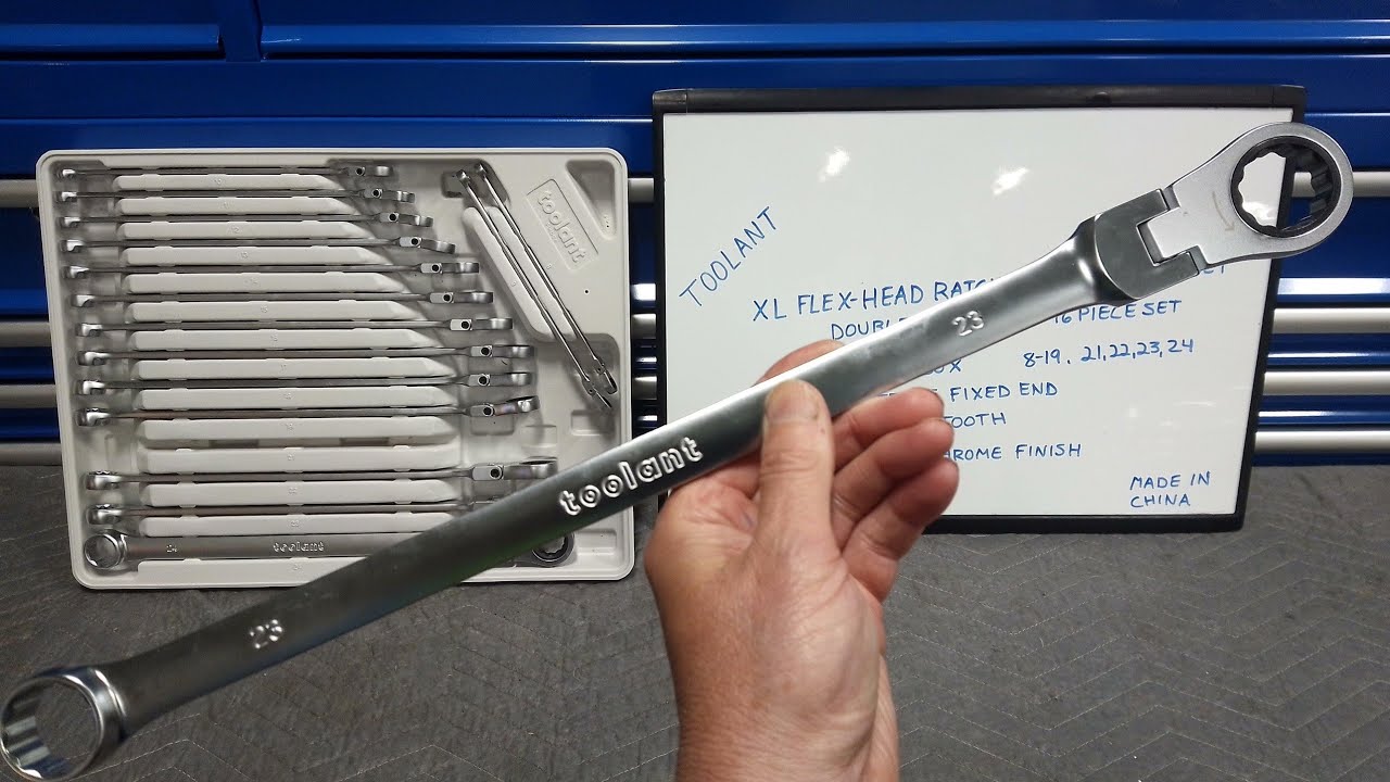 TOOLANT,DOUBLE BOX XL FLEX HEAD RATCHETING WRENCH SET, UNBOXING!! MY THOUGHTS 🤔!!