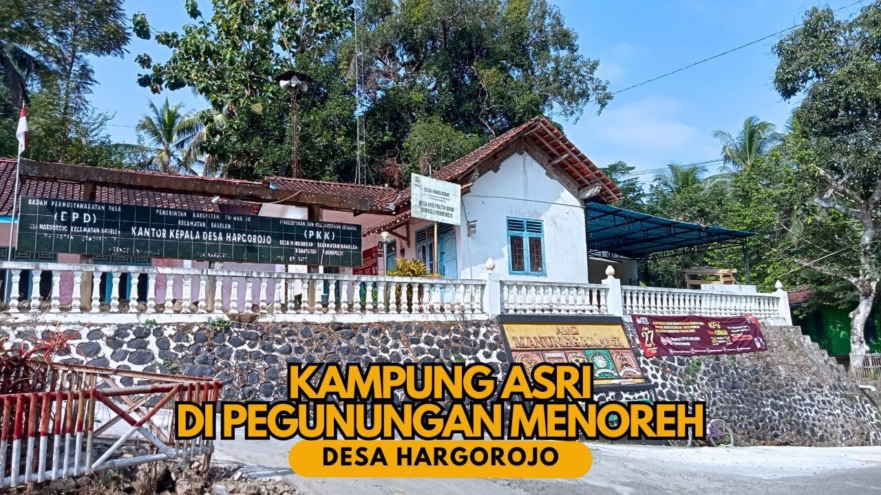 MENGUNJUNGI KAMPUNG DI PEGUNUNGAN MENOREH DENGAN VIHARA TERBANYAK DI PURWOREJO | Desa Hargorojo