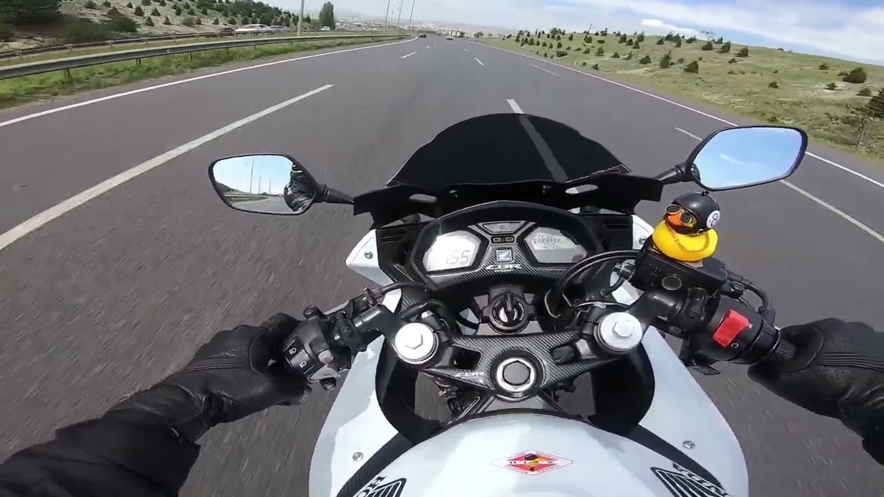 ÇEVRE YOLUNA ÇIKTIM | CBR650F TOP SPEED DENEMESİ