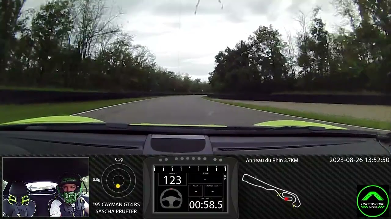 Performance Trip Trackday 2023-08-26 Anneau du Rhin 3.7KM, CAYMAN GT4 RS