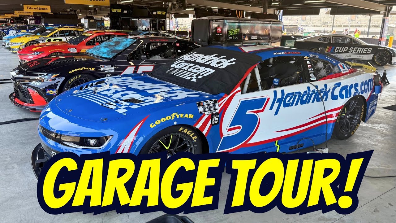 NASCAR Cup Garage Tour From St. Louis!
