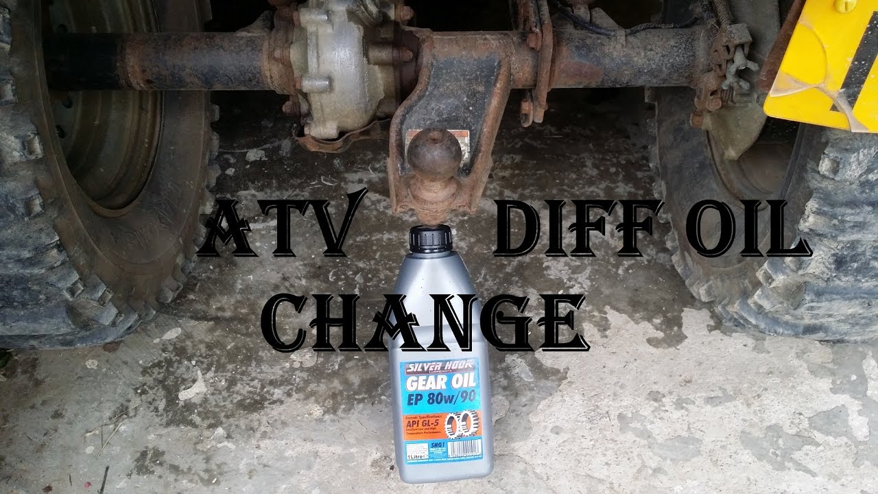 How To Change ATV / Quad Bike Differential Oil - Honda Foreman 450s