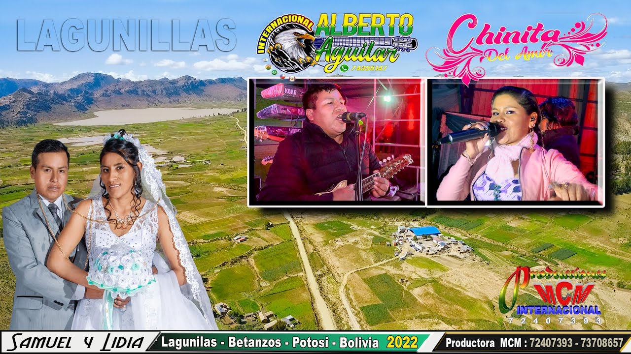 ALBERTO AGUILAR Y LA CHINITA DEL AMOR (EN VIVO LAGUNILLAS 2022) Boda- SAMUEL & LIDIA - MCM Pro