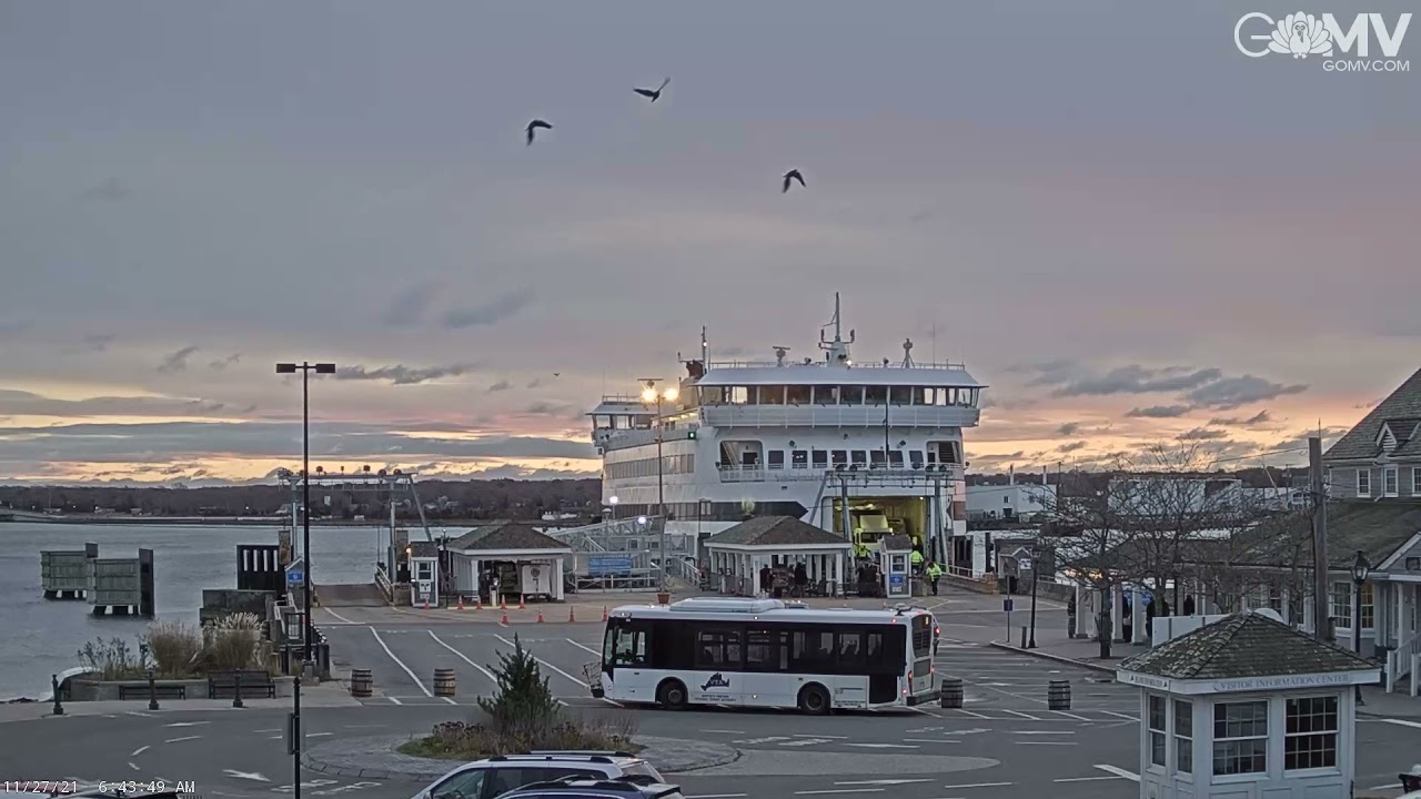 ▶️Martha's Vineyard Ferry Dock Timelapse