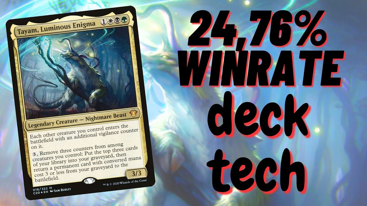 tayam cedh decktech and statistics 25 % winrate