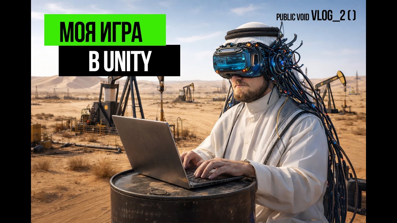Делаю игру в Unity: нефтяная база и домашка в XYZ | Влог #3