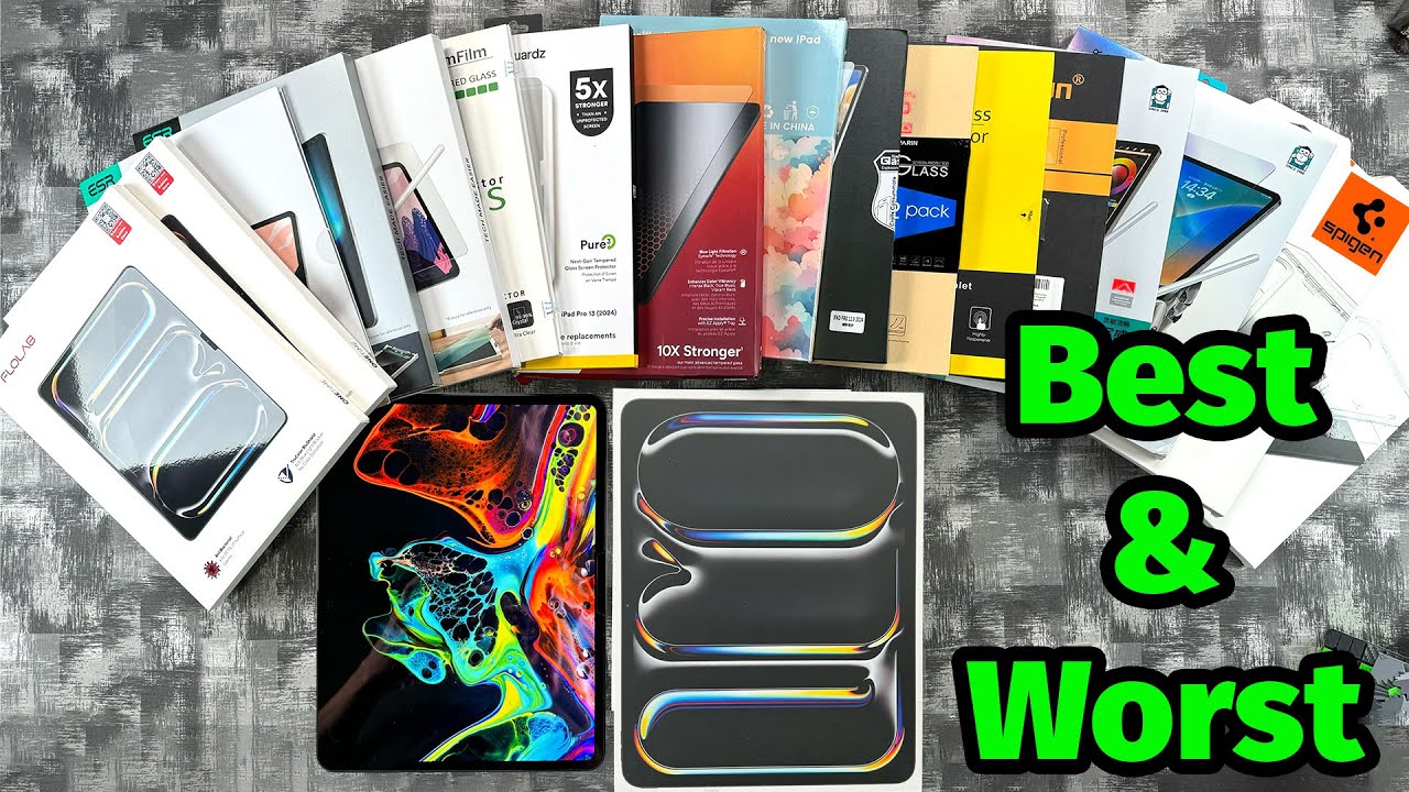 Best And Worst Screen Protectors For Apple iPad Pro 13 inch