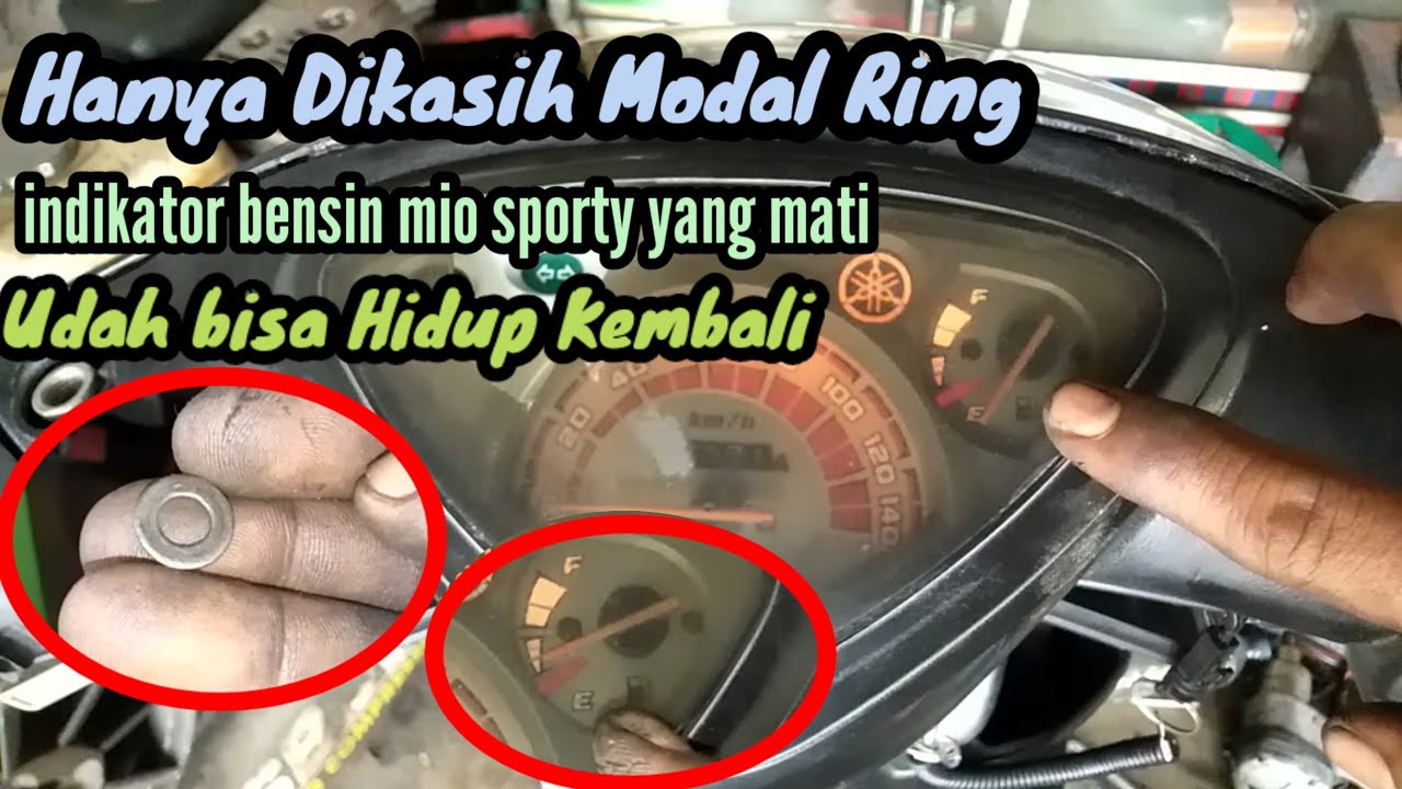 Cukup modal RING indikator bensin Mio sporty yang mati bisa hidup kembali
