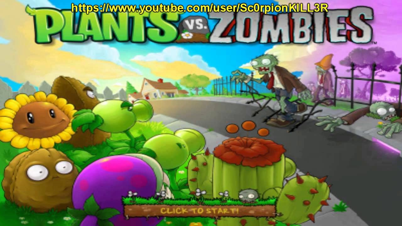 Plants VS Zombies Menu Theme [OST Extended]