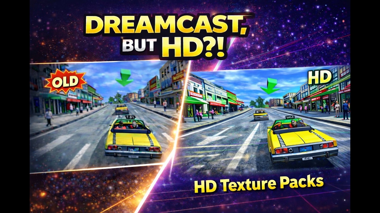 🎮 Sega Dreamcast on Android — HD Textures, Upscaling & Flycast Settings
