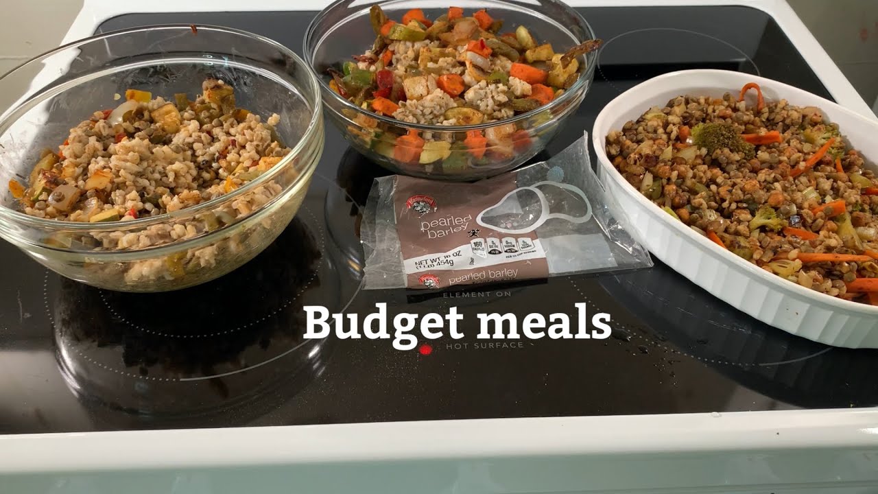3 easy pearled barley meals | healthy budget friendly and delicious 