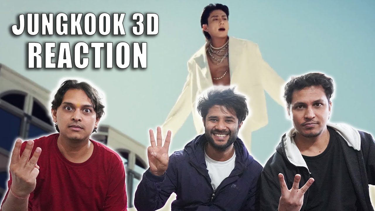 INDIAN Reaction To Jung Kook 3D Official MV | Kpop Songs