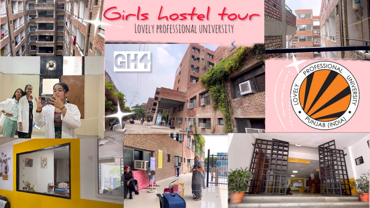A proper girls hostel tour of lovely professional university🤩| all facilities|girls hostel | campus|