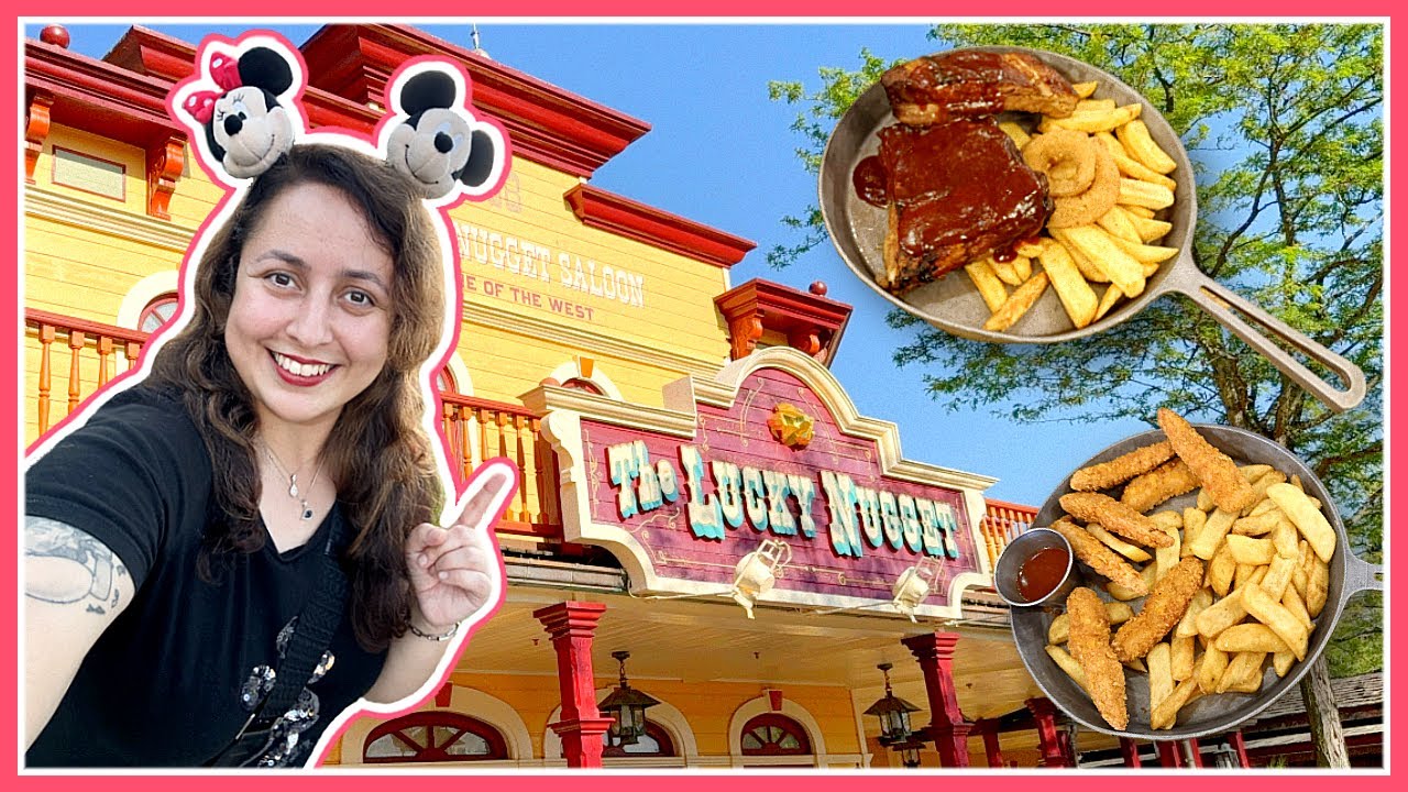 Is the LUCKY NUGGET Saloon at DISNEYLAND PARIS Worth DINING at? 2025