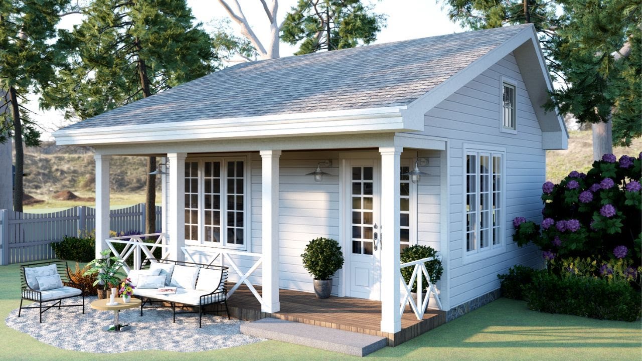 23ft x 20ft (7x6m) Living BIG in a Small House!