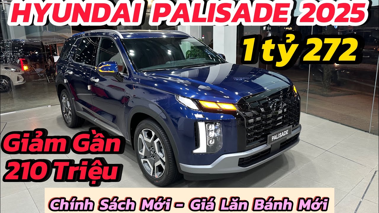 Giá Xe Hyundai Palisade 2025 Lăn Bánh Tháng 11 - Giảm Khủng Gần 210 Triệu | Review Xe Palisade 2025 
