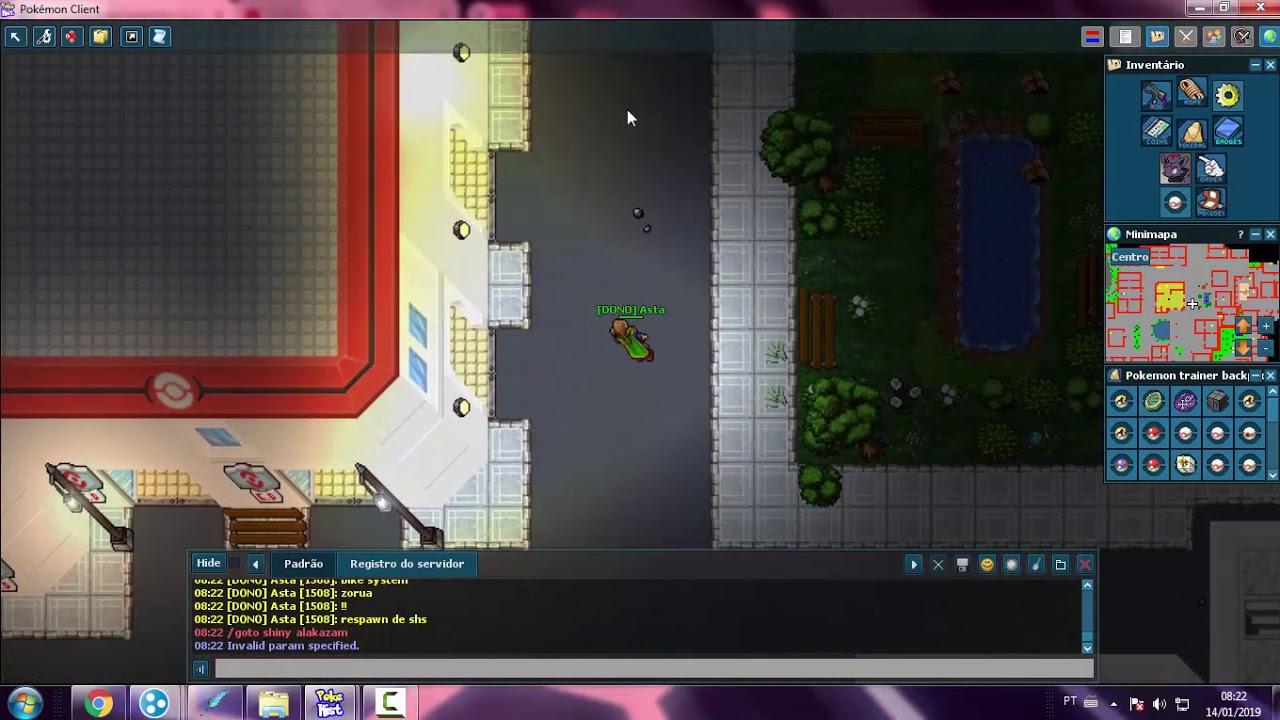 Novo Poketibia Base Shiny (Vaga Staff )