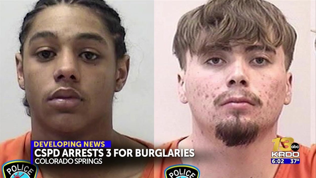 Colorado Springs detectives say three arrests are linked to dozens of crimes around the state