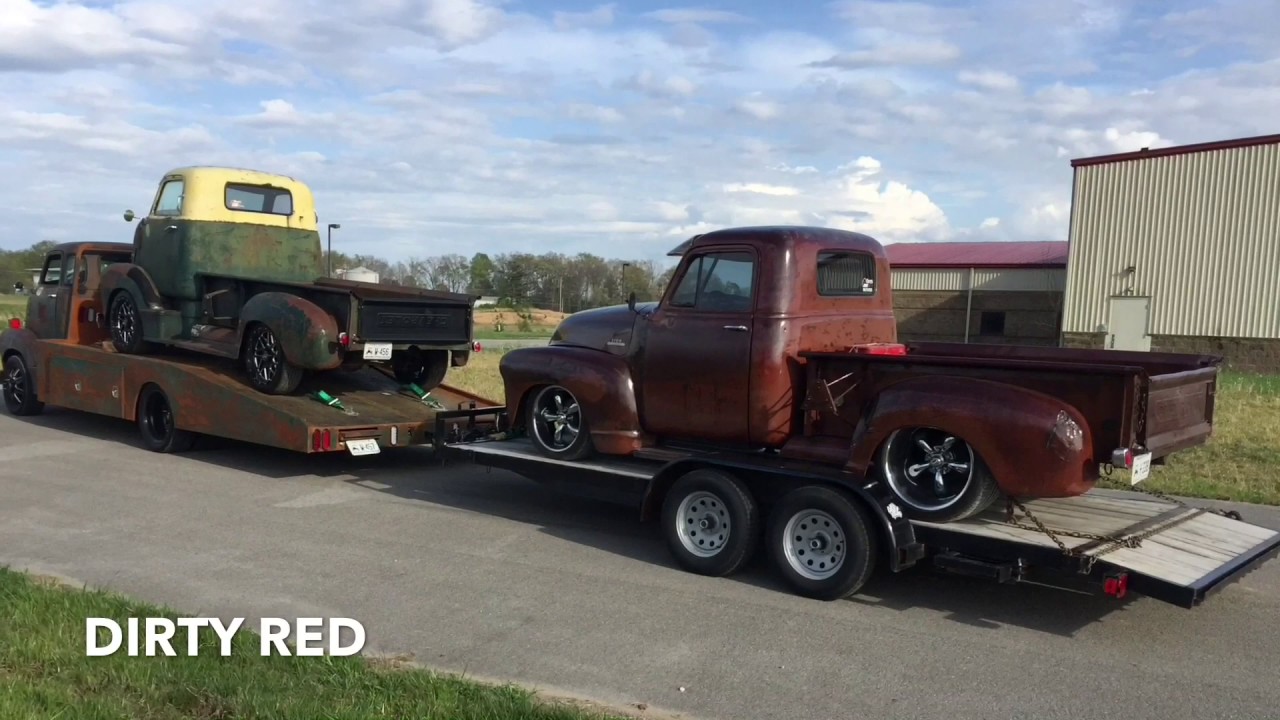 Genoe's 1949 Chevrolet COE 6.6 duramax hauler