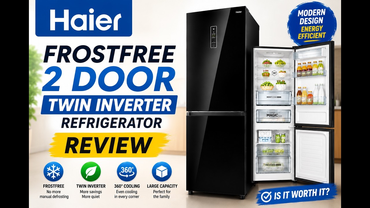 HAIER REFRIGERATOR | SMART NA... MAGIC PA... | WATCH 'TILL THE END |  HRF-IVB298VN