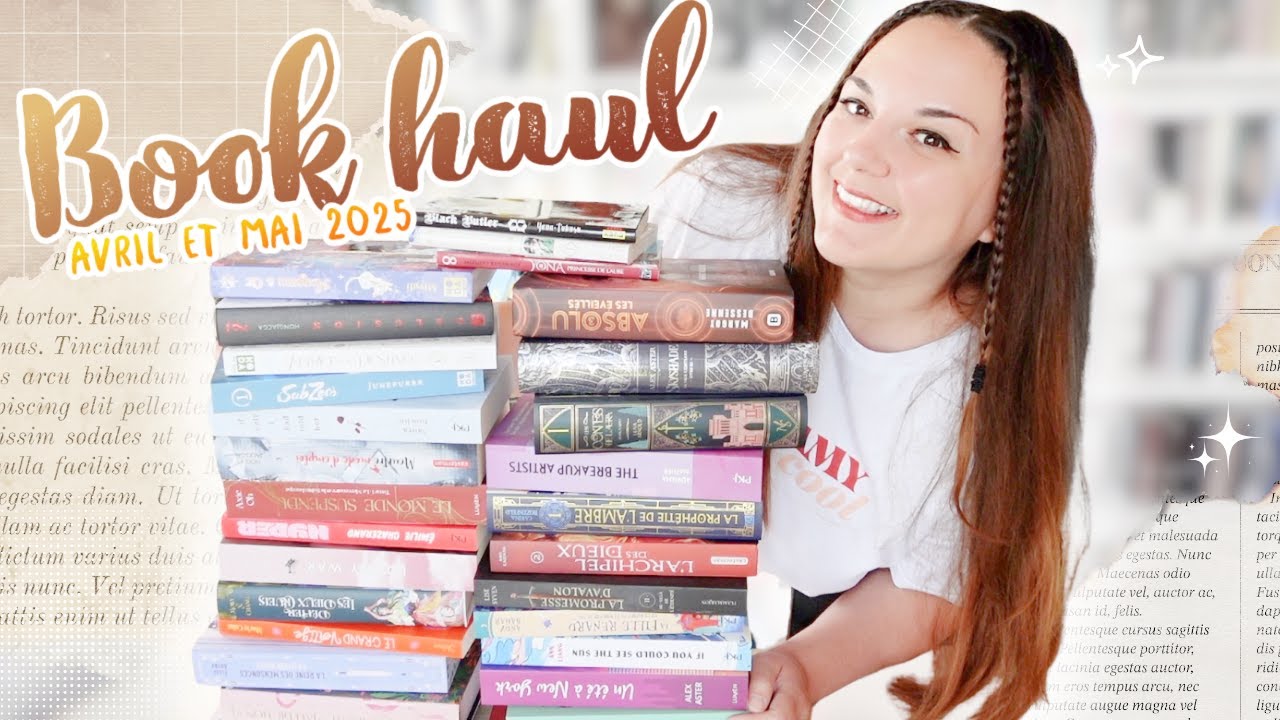📚 book haul #35 l +32 livres.... oups!