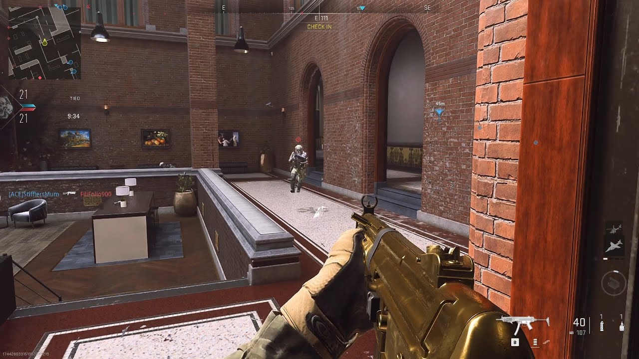 Call of Duty Modern Warfare 2: Team Deathmatch Gameplay Highlights (No Commentary)