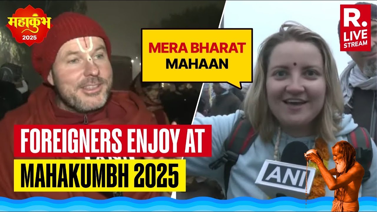 Foreign Devotees Express Love for India at Maha Kumbh 2025 | Prayagraj