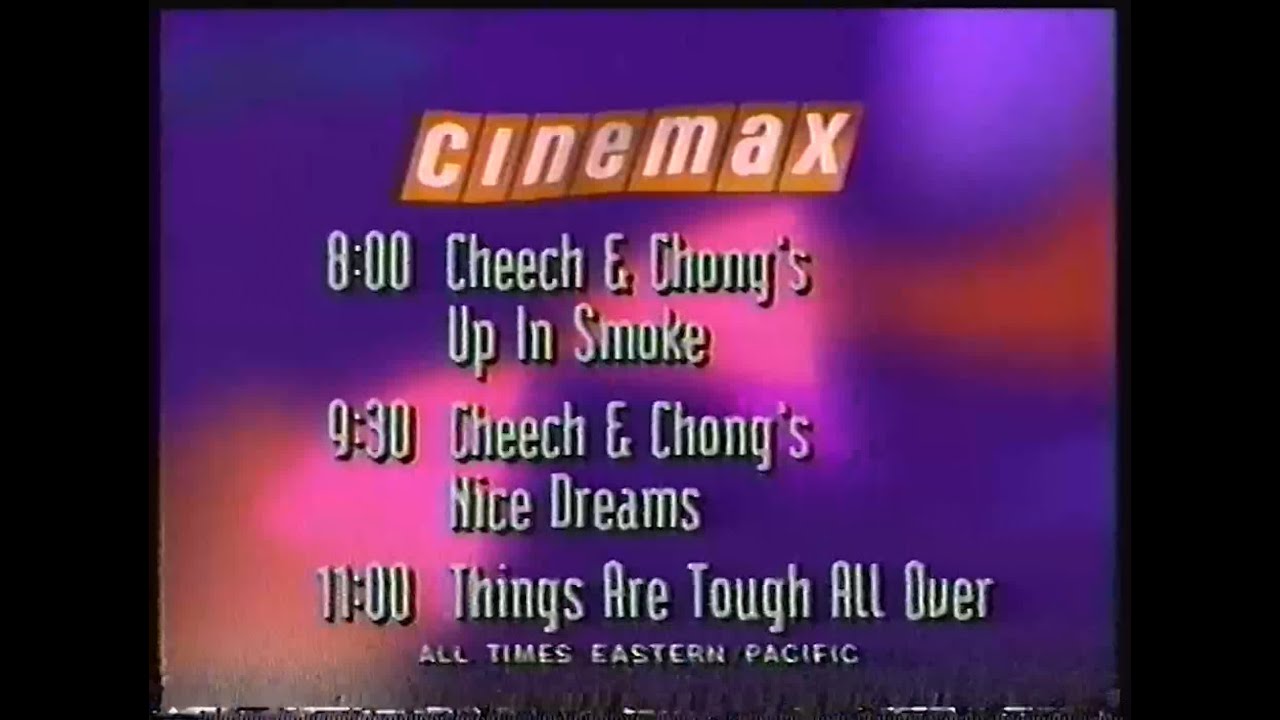 Cinemax promos from November 28-29, 1993