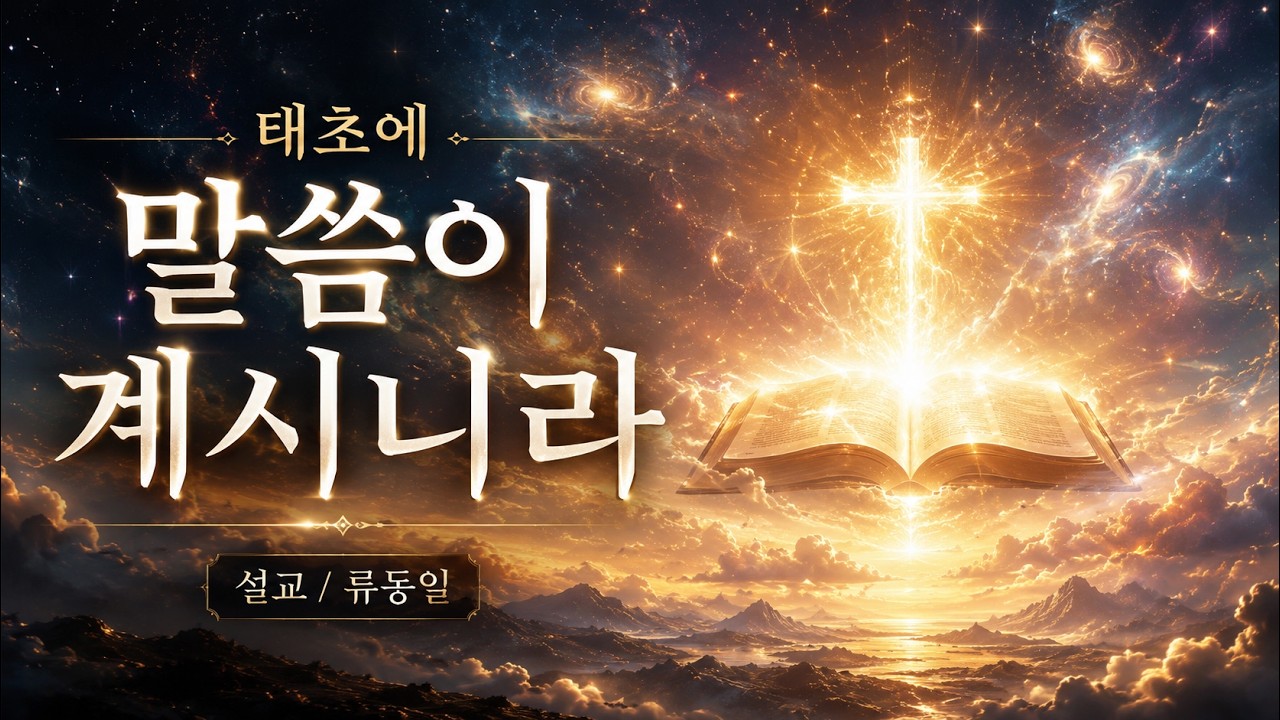 태초에 말씀이 계시니라/25.12.3/요한복음 1장 1절/