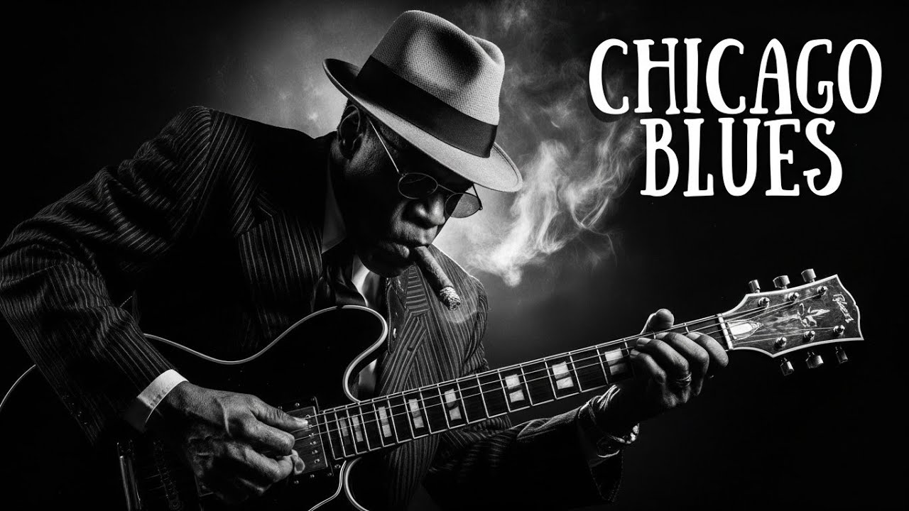 Vintage Chicago Blues Whiskey Vibes – Classic Slow Blues