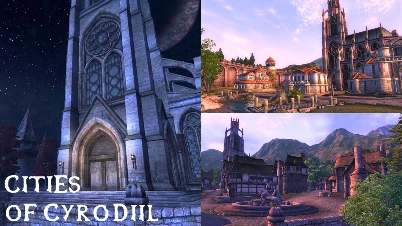 Cities of Cyrodiil | Oblivion Music and Ambience | Relax - Study - Sleep
