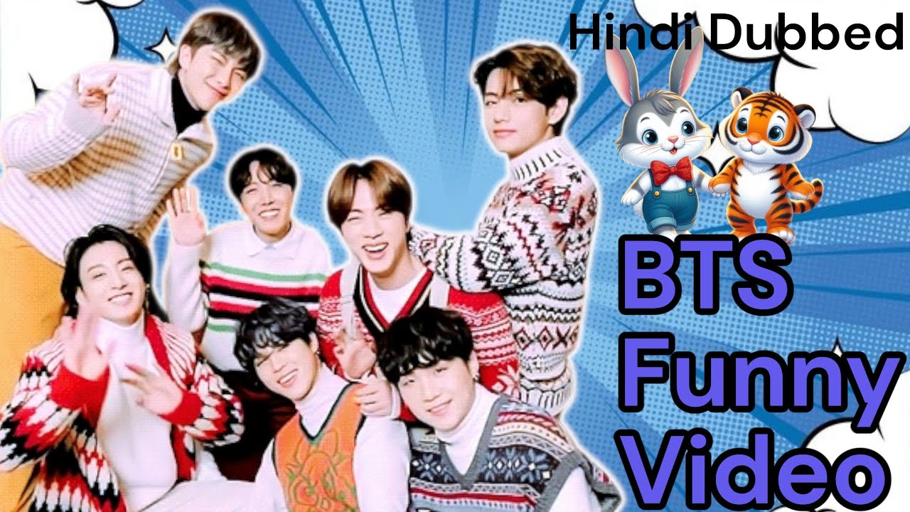 BTS Funny 😂🤣 Video Hindi Dubbed 💜//